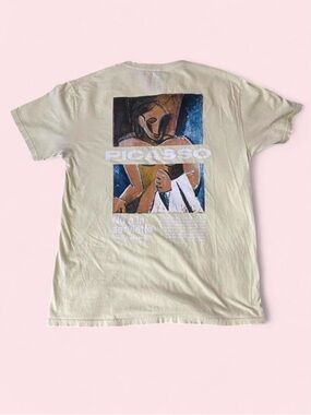 Cream Pablo Picasso Graphic Tee